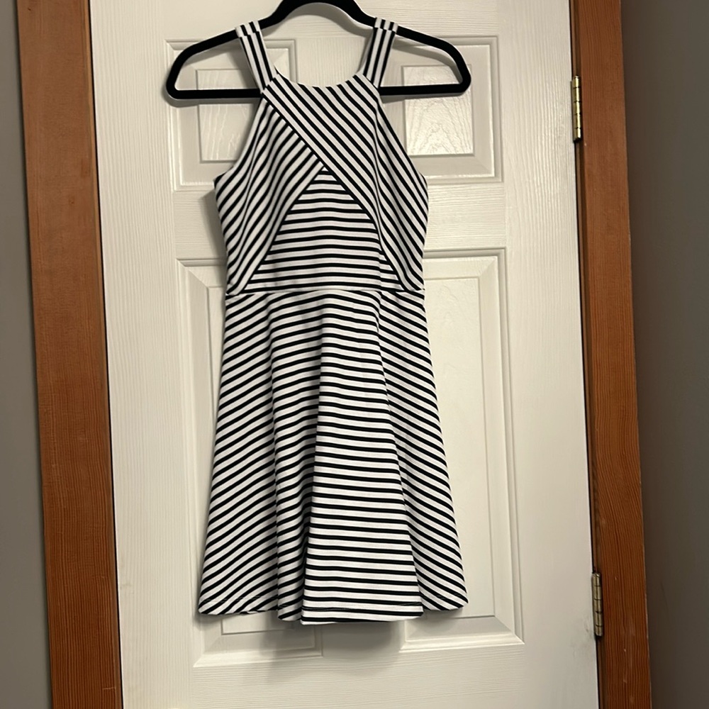 Chenault Girl striped dress